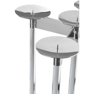 Lucita Silver Candelabra.