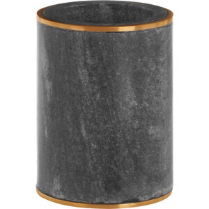 Bosco Grey Marble and Gold Tumbler