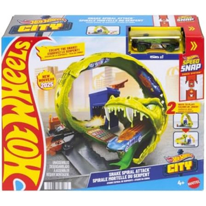 Hot Wheels Snake Fuel Station Track Set