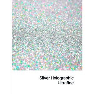 Hemway Glitter Paint Additive, Silver Holographic Ultrafine Size 100g