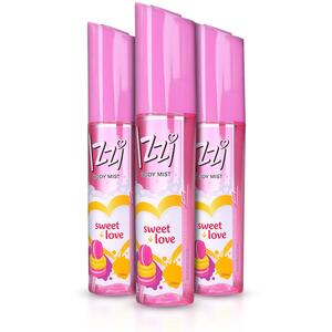 Izzi Sweet Love Body Mist 100ml - Pack of 3