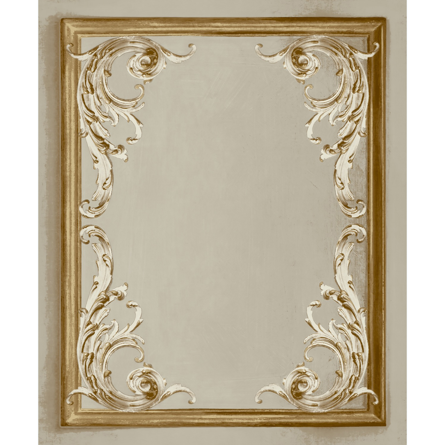 Grandeco Paul Moneypenny Rococo Plaster Panel Wallpaper - Neutral Beige Brown - IC1103 - Image 5