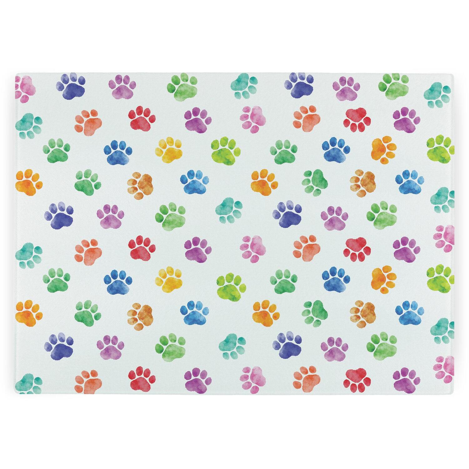 Image of Rainbow Paw Prints Worktop Protector -&hellip;