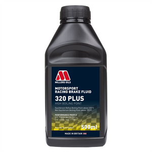 Millers Oils DOT 4 Brake Fluid Motorsport Racing 320 SAE J1704 SAE J 1703 500ml