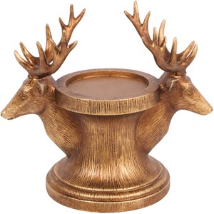Antique Finish Candle Holder