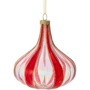 Striped Droplet with Lustre
