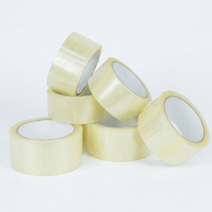 2 Rolls Clear Low Noise Packaging Tape 50mm x 66m Strong Quiet Parcel Packing Tape