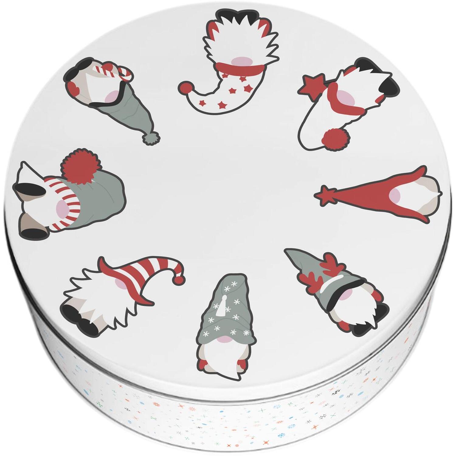 Image of Christmas Gonks Small Cake Tin -&hellip;
