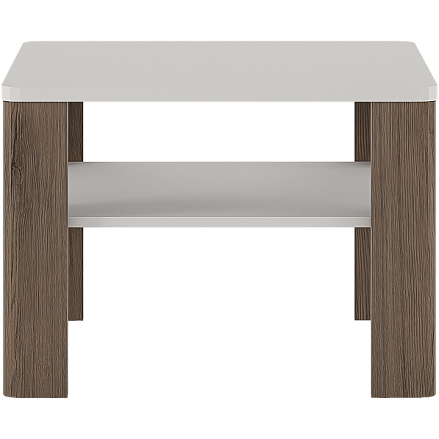 Rackhams White Toronto Coffee Table With Shelf - 67 - Image 5