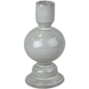 Textured Glazed Ceramic Candle Holder