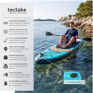 Tectake® Stand-Up Paddle Board Palagios