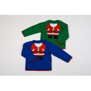 Watch Me Grow Santa Christmas Jumper 0 - 9 Months