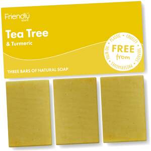 Natural Tea Tree & Turmeric Soap Bar