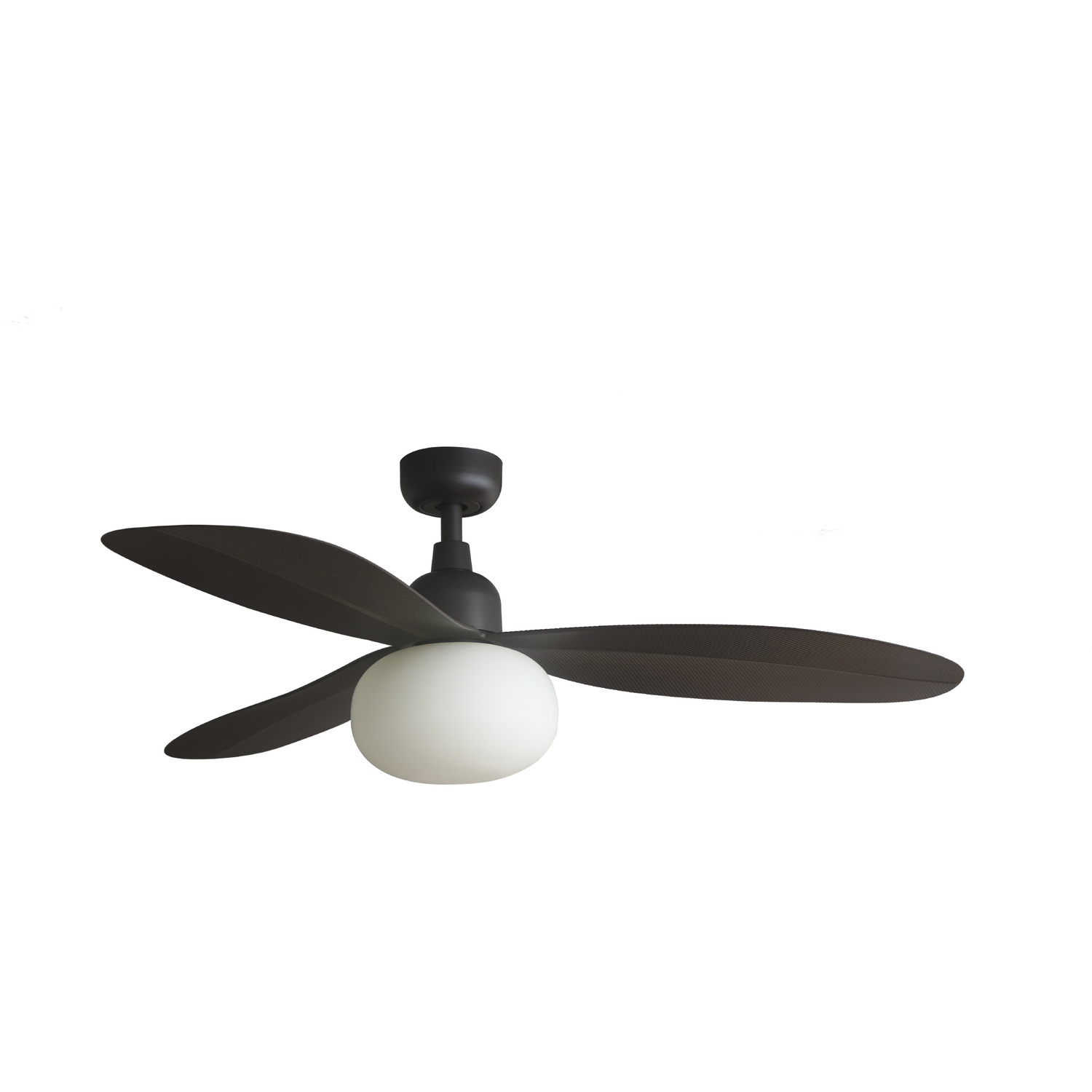 Netlighting Unisex Brown Palma Ip44 Dc Ceiling Fan With E27 Light 6 Speed Medium - Image 3