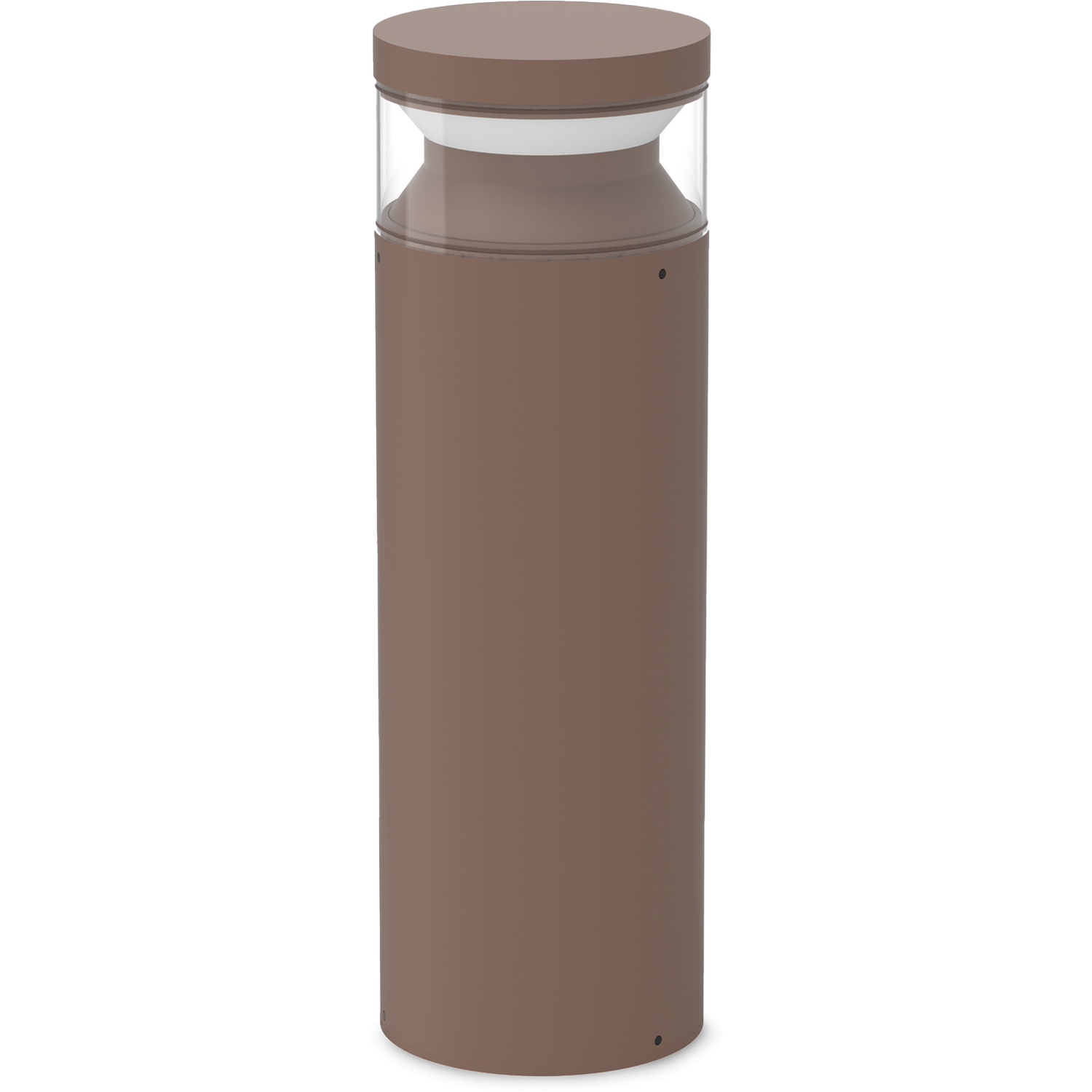 Ideal Lux Lighting Boeing Bollard Light Brown A - Brown