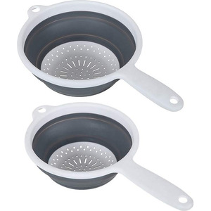 Addis Pop & Store Collapsible Colander Set 2 Pack