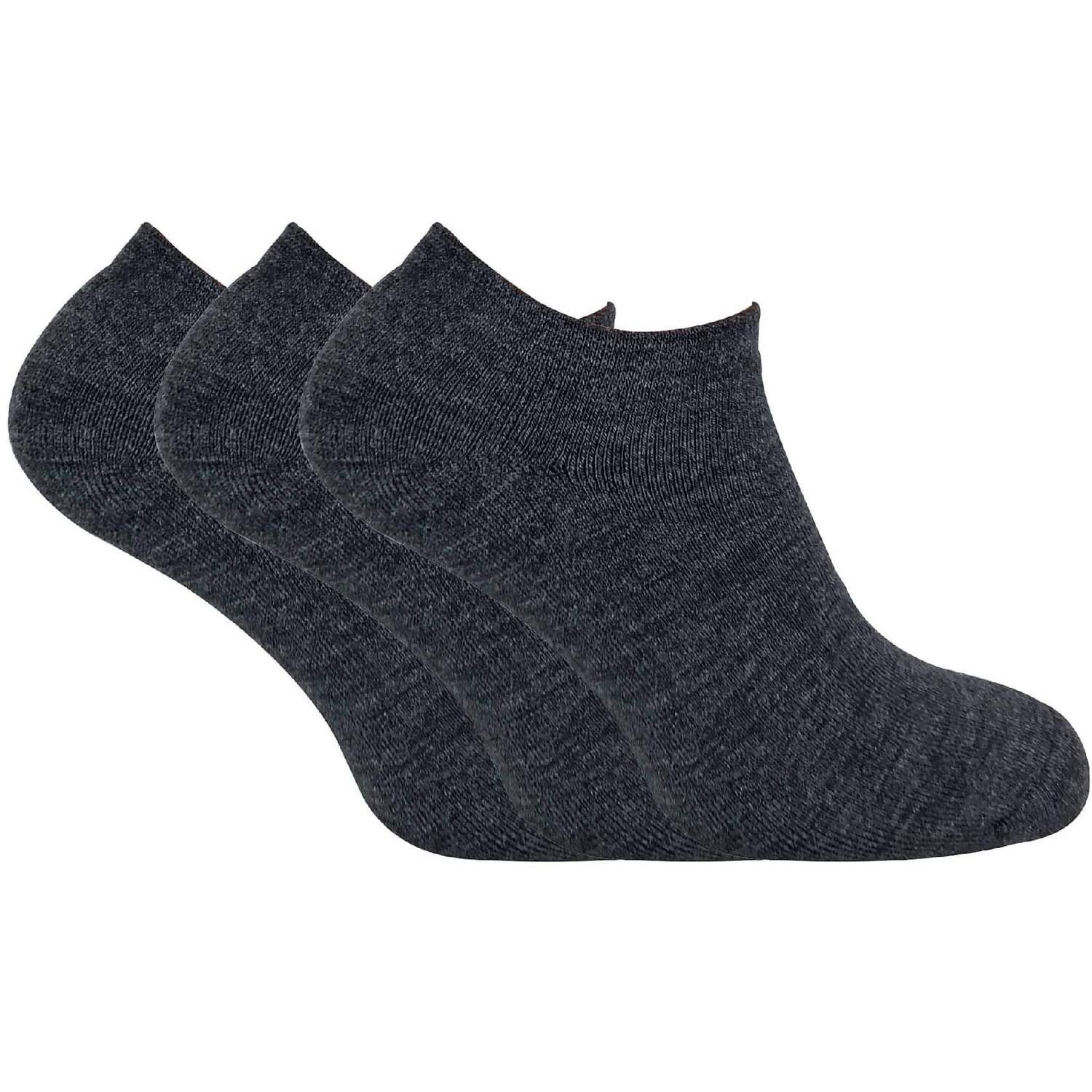 Sock Snob 3 Pack Mens Low Cut Thermal Trainer Socks - Image 2