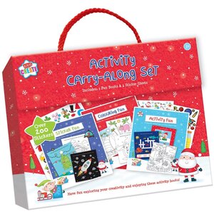 Christmas Stickers and Activities Carry Case