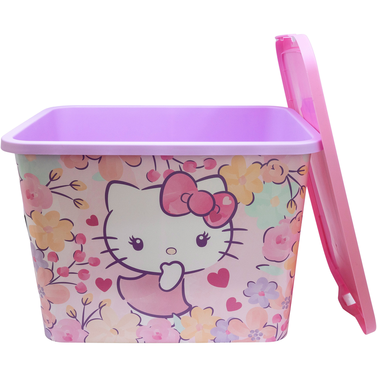 Hello Kitty Pink Storage Click Box, 23L - Pink