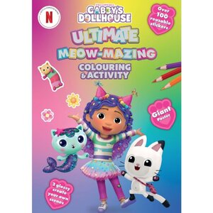 Gabbys Dollhouse Ultimate Colouring and Activity Book
