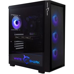 Gaming PC Case WARHEAD-3 Black E-ATX ATX 4x RGB Fans Tempered Glass