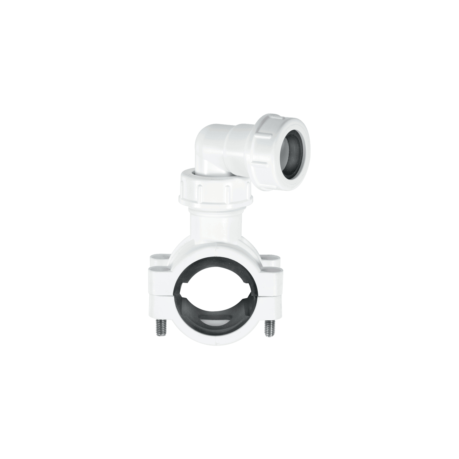 McALPINE CLAMP1WH Pipe Clamp to suit 1¼""/1½"" Pipe (White) - Image 6