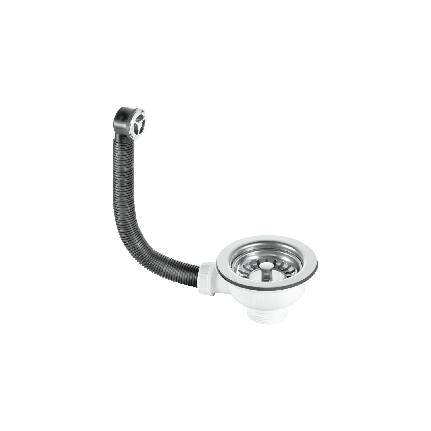 Mcalpine Unisex Silver Bwstofss 1.5" Basket Strainer Waste & Overflow: 113Mm Stainless S In - Image 4