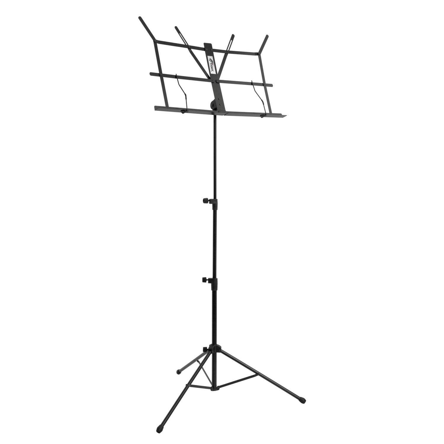 Tiger Music Portable Easy Folding Sheet Music Stand - Neutral