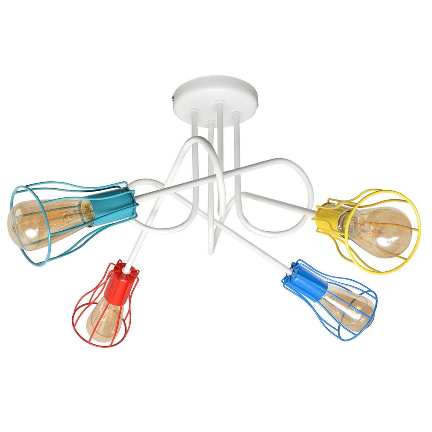 Helam Lighting Oxford Ceiling Light Multi-Coloured
