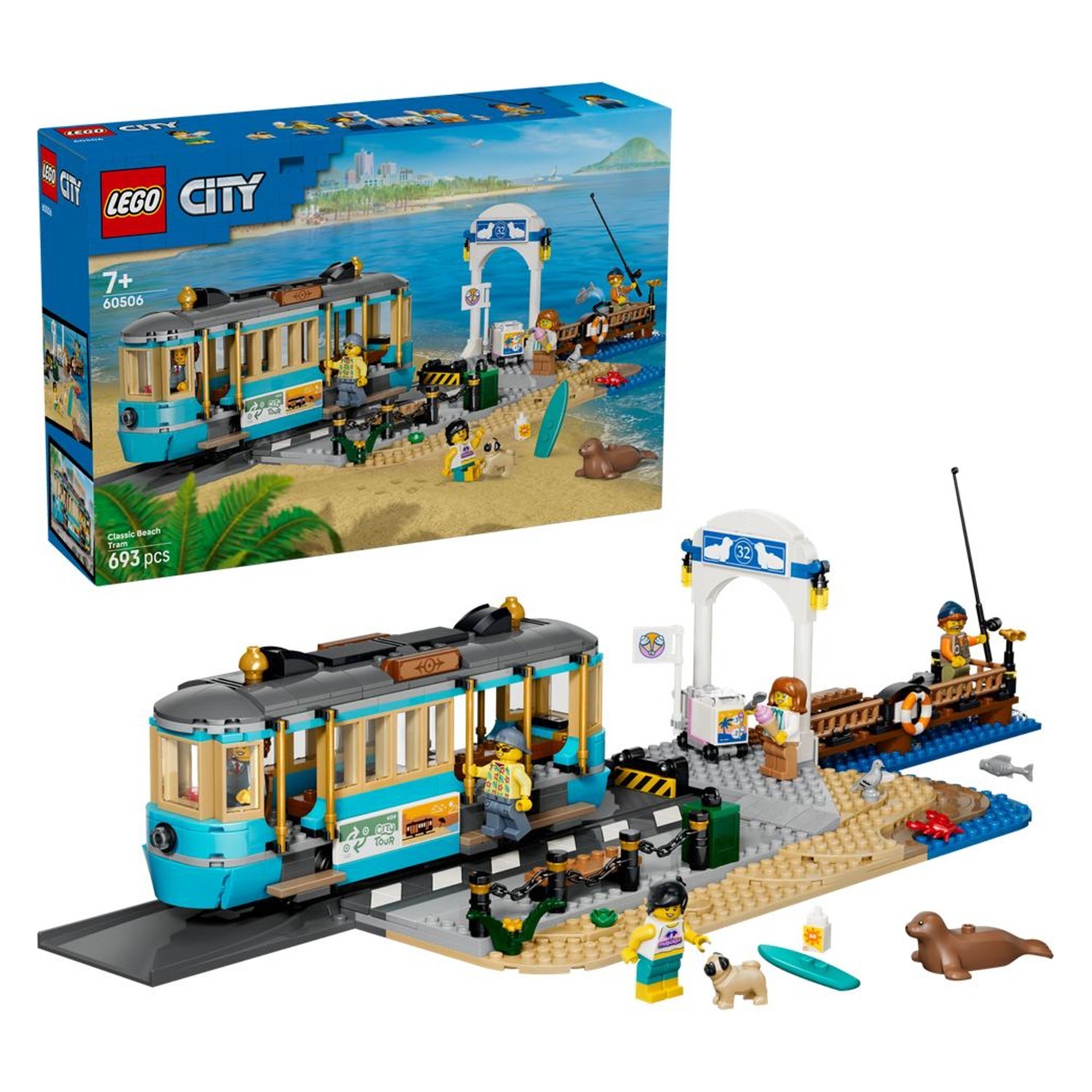 LEGO 60506 City Classic Beach Streetcar - Image 14