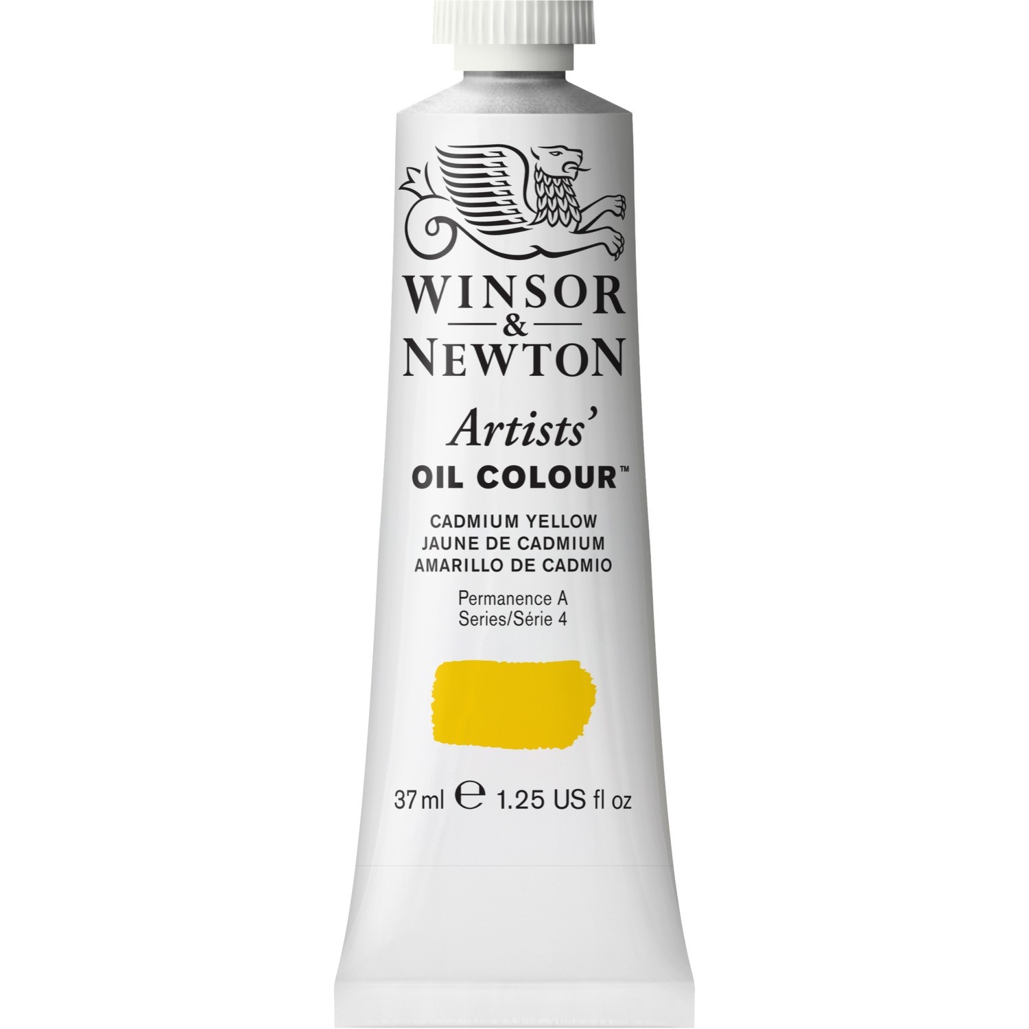 Winsor and Newton Artists' Oil Colours 37ml - Cadium Yellow
