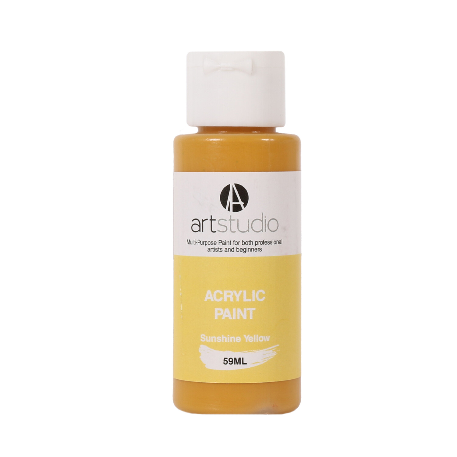 Art Studio Acrylic Paint   - Sunshine Yellow / 9.7cm
