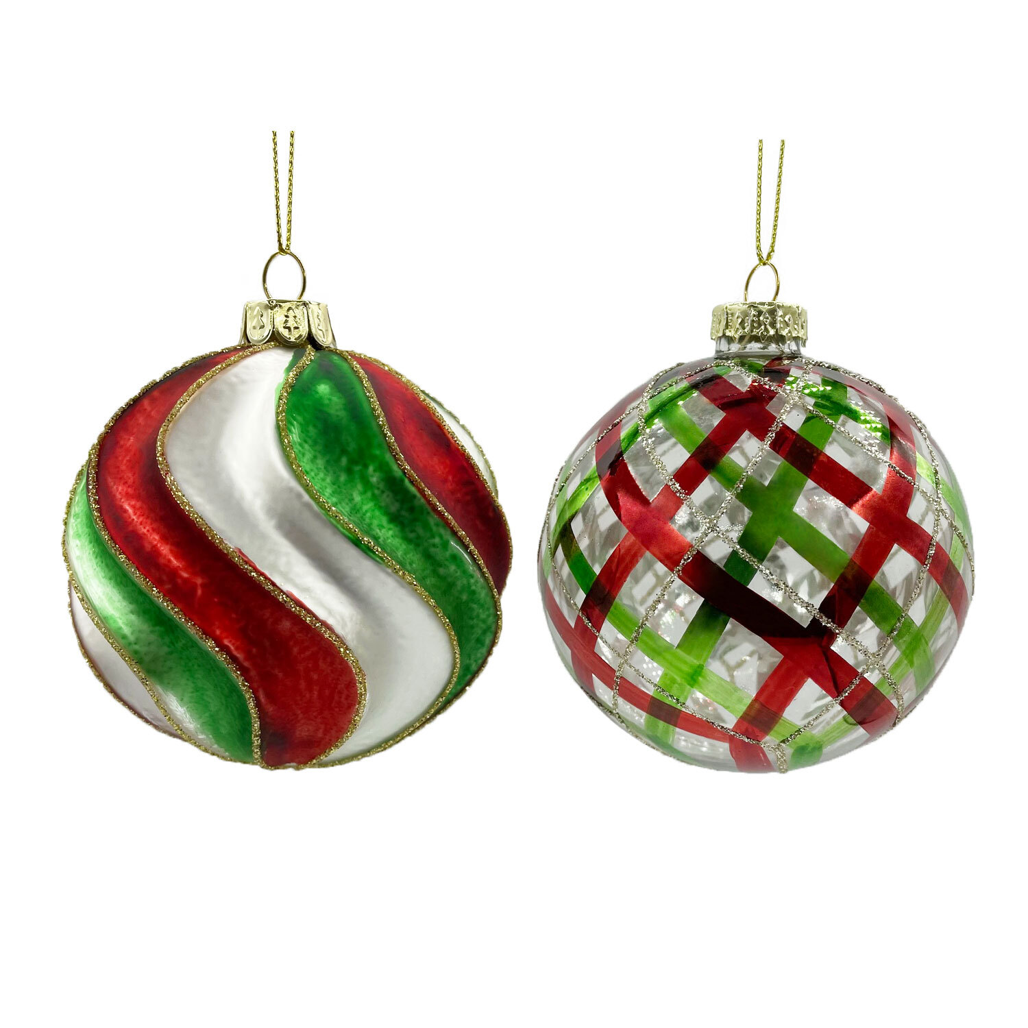 Traditional Swirl Bauble