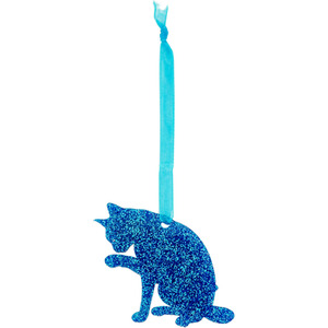 Glitter Cat Style 1 Christmas Decoration
