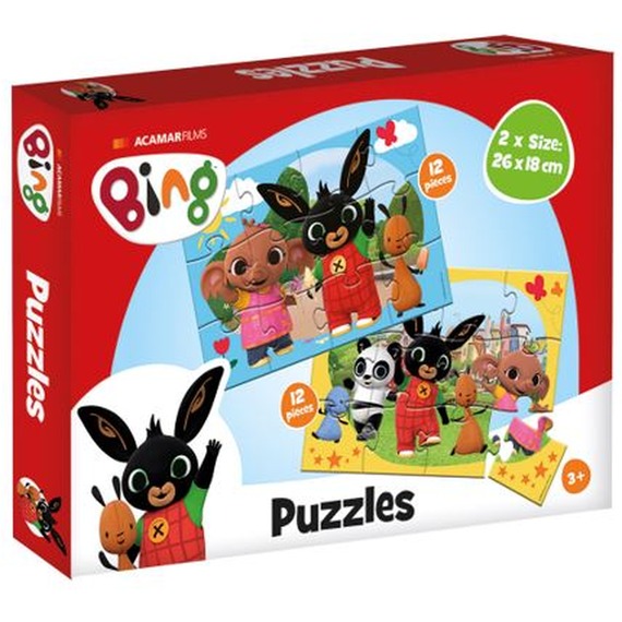 Bing Puzzle 2 x 12 Pcs