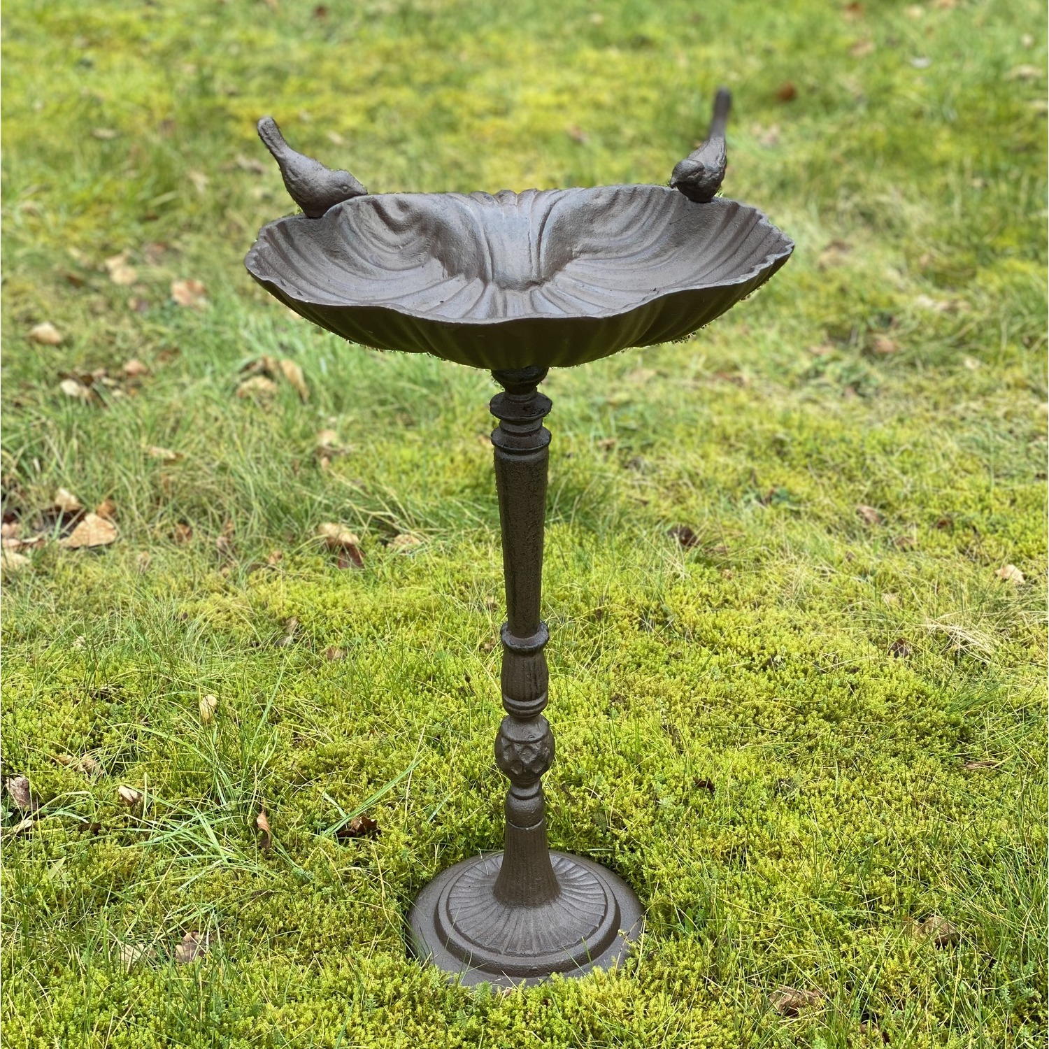 Image of Ornate Cast Iron Tall Wild Bird&hellip;