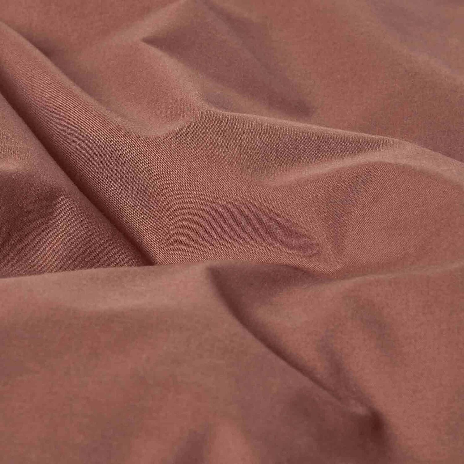 Egyptian Cotton Duvet Cover With Pillowcase - Chocolate Superking