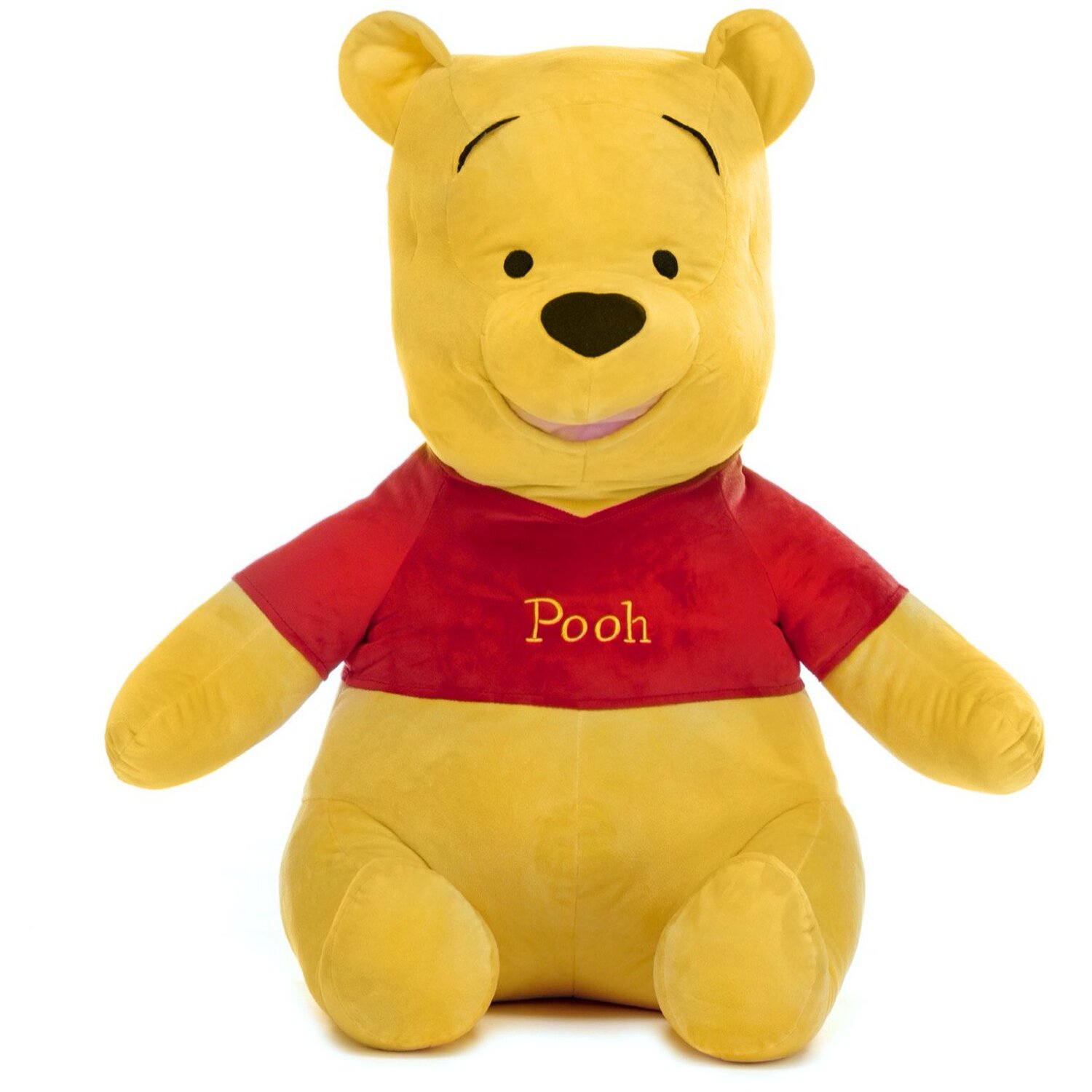 Image of Giant Winnie The Pooh Soft Toy - Yellow