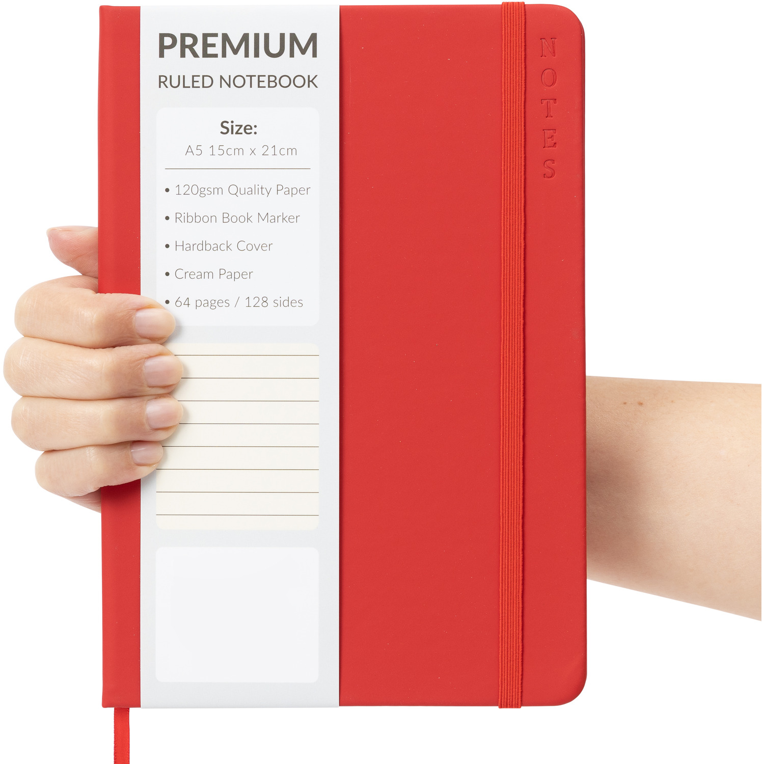 Hardback Notes Copy A5 Hardback Lined Notebook Ruled Notepad Notes Diary Journal Premium Book