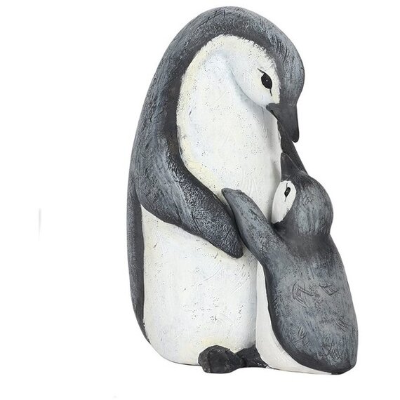 Penguin Mother and Child Ornament Loving Bond Between Mother and Child