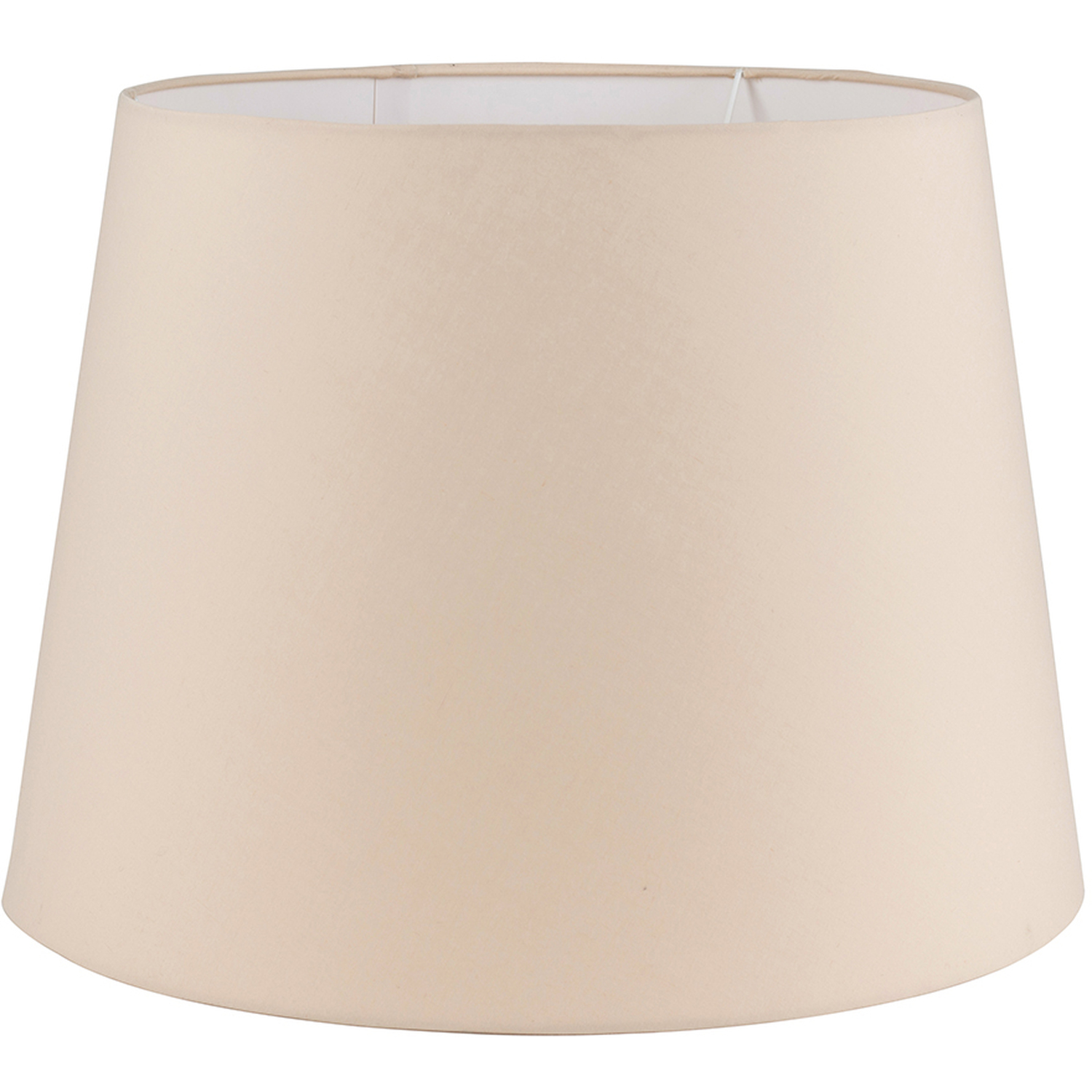 Modern Beige Fabric Table Floor Light Shade - Cream