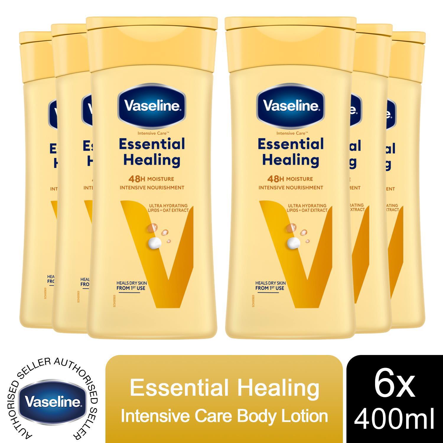 Vaseline Intensive Care Body Lotion, Essential Healing, 400Ml - Buy 6 / 26Cm