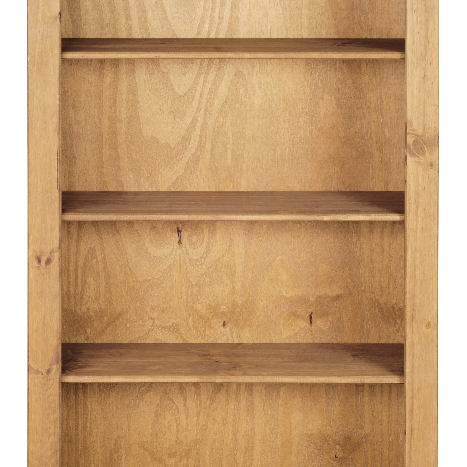 Corona Bookcase Medium - Waxed Pine