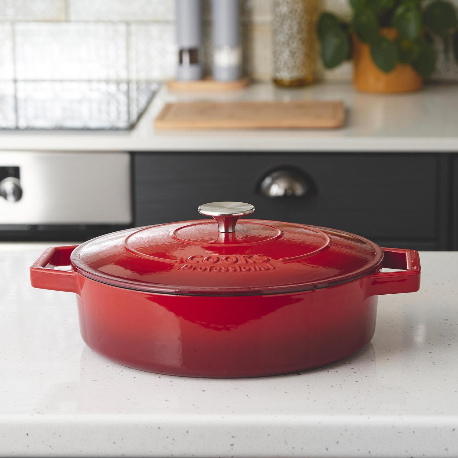 Image of 28cm Cast Iron Casserole Dish -&hellip;
