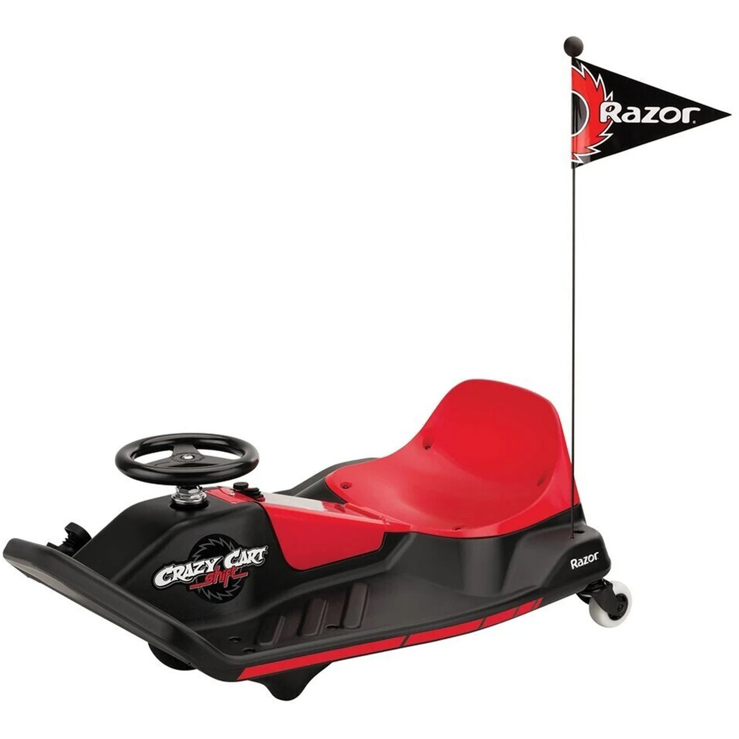 Kids Go Cart Razor Razor Crazy Cart Shift Electric Go Kart for Kids 6 Plus