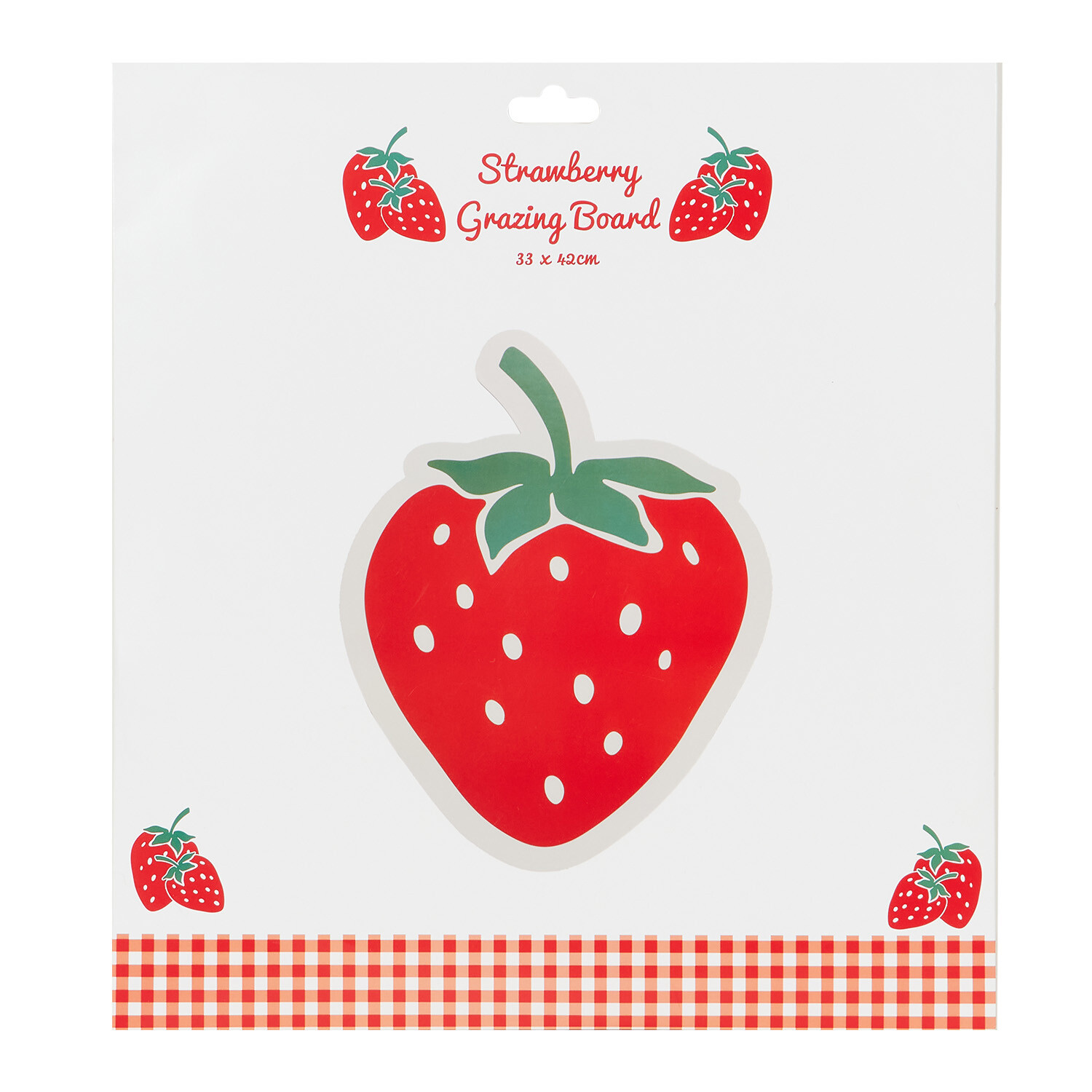 Image of Strawberry Grazing Board - Red