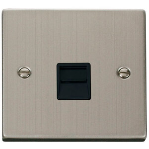 Stainless Steel Master Telephone Single Socket