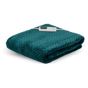 Dreamland HurryHome Warming Throw-Green 160x120