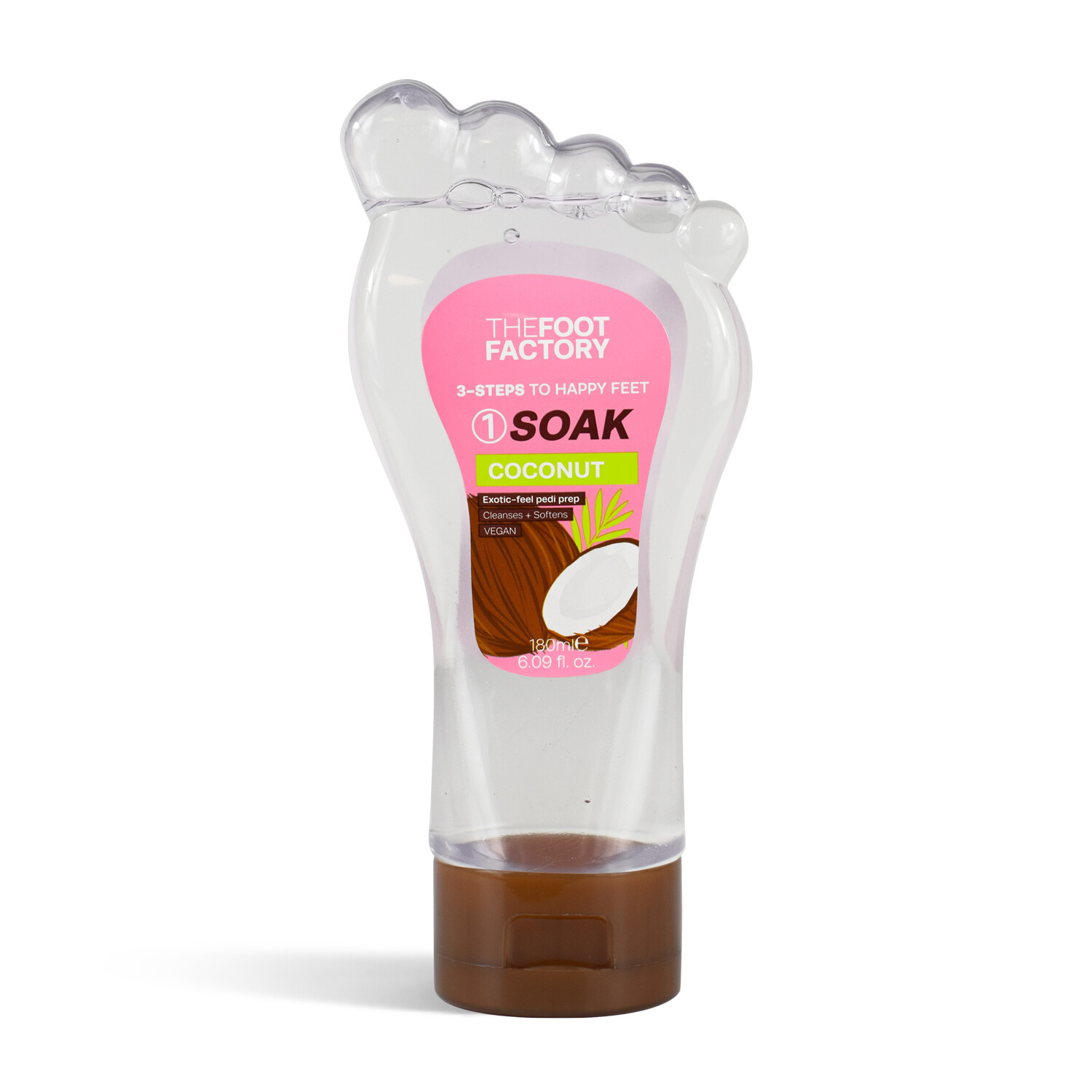 The Foot Factory Coconut Foot Soak - Clear