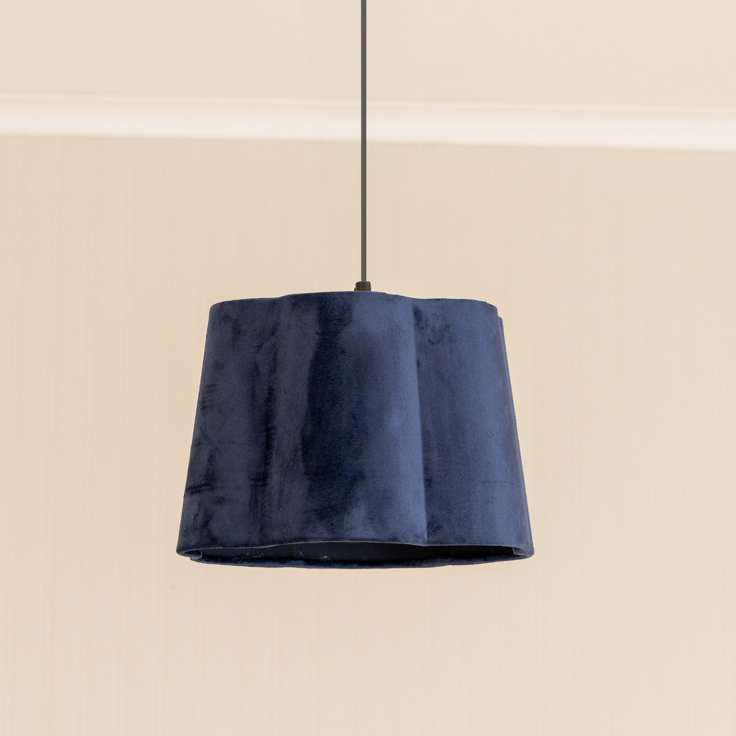 Image of Amy Velvet Scallop Shape Ceiling Floor&hellip;